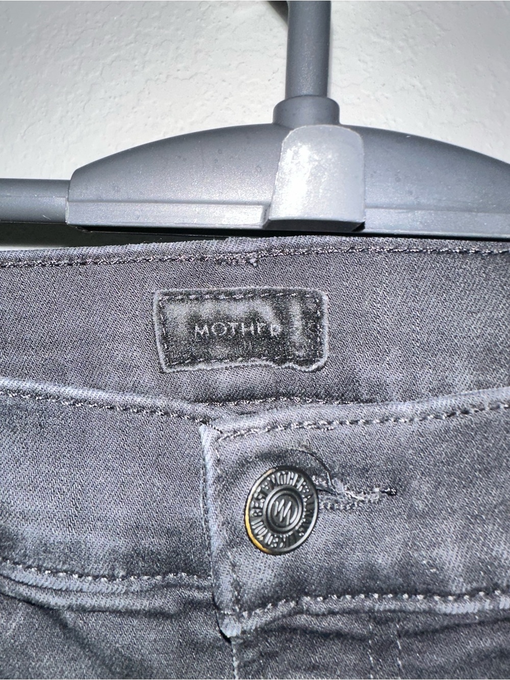Mother Denim Stunner‎ Zip Ankle Step Fray' jeans "Not Guilty Size 26 - Picture 10 of 11